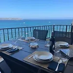 Luxury Seafront With Panoramic Views- Ghadira, Bay 梅利哈